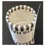 Roll of Kennedy Half Dollar Coins