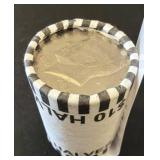 Roll of Kennedy Half Dollars