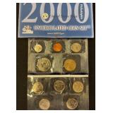 2000 U.S. Mint Uncirculated Coin Set - Philadelphi