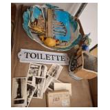 Postcards, Vintage Photos, and Ceramic Figure