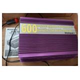 Power Converter Inverter, 600W, Purple Finish