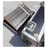 TAPCO Series 72-3 Mixing Console and Case 26x16x8