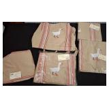Couleur Sud Cotton Textiles with Goose Motif