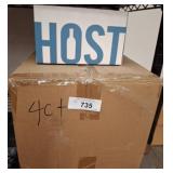 Boxed Host Glassware With Silicone Accessories