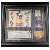 Disney Bradford Exchange Framed Mickey Mouse Tribu