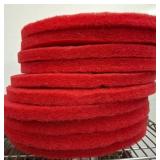 Red Floor Buffer Pads