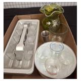 Kitchenware Including Glass and Metal Items