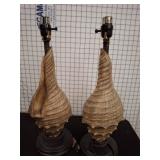 Nautilus-Inspired Table Lamps