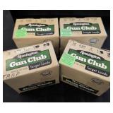 Four Boxes of Remington Gun Club Target Loads