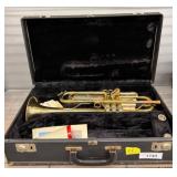 Conn Brass Trumpet with Case and Accessories