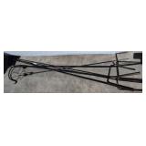 Wrought Iron Garden Hooks and Holders