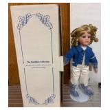 Hamilton Collection Kendall Porcelain Doll