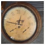 Rustic Wall-Mounted Barometer and Thermometer