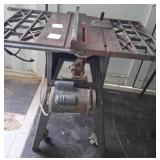 Sears Roebuck Table Saw on Metal Stand c3