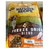 Nature's Recipe Freeze Dried Dog Food Blend