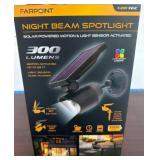 Farpoint LED Solar Night Beam Spotlight