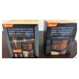 I-Zoom Flickering Flame Solar Pathway Lights