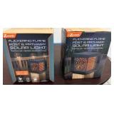 I-Zoom Flickering Flame Solar Pathway Lights