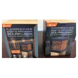 I-Zoom Flickering Flame Solar Pathway Lights