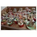 Disney Miniature Snow Globes and Holiday Decor
