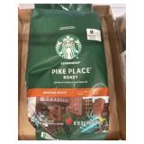Starbucks Pike Place Medium Roast Whole Bean Coffe