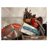 Tools and Drill Bits with Saw Blade