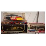 3 Die-Cast NASCAR Models, 1:24 Scale