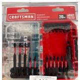 Craftsman 20-Piece Screwdriving Bit Set