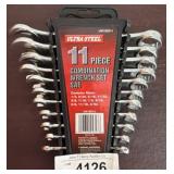 Ultra Steel 11-Piece SAE Wrench Set