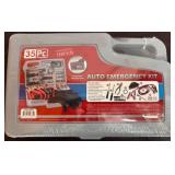 35-Piece Auto Emergency Kit in Carry Case