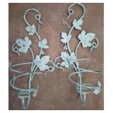 Metal Wall-Mount Plant Holders