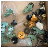 Cabinet Knobs and Hardware Lot