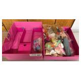 Pink Barbie Fashion Trunk with Accessories