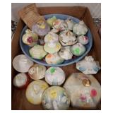 Porcelain Decorative Lids