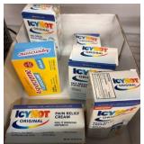IcyHot and Aspercreme Pain Relievers