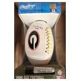 Rawlings Georgia Mini Football With Autograph