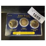 John Tyler Presidential Coin Set, 2009 Issue
