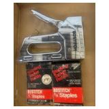 Bostitch Staple Gun with Staple Refill Boxes