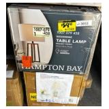 2 Hampton Bay Woodbine Table Lamp