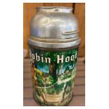 Aladdin Half-Pint Thermos, Robin Hood Graphic