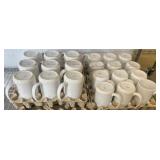 White Ceramic Coffee Mugs