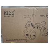Kids Balance Bike with Dog Design