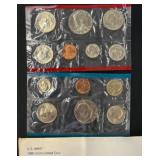 1980 U.S. Mint p and d Uncirculated Coin Set