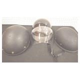 Helmets with Face Shield, Various Sizes