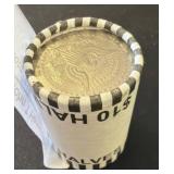 Roll of $10 Half Dollar Coins