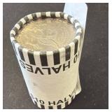 Rolled half dollar coins 10$ face value