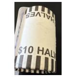 $10 Roll of Half Dollars