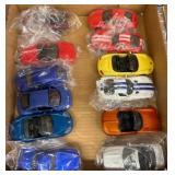 Box Lot of Assorted Die-Cast Model Cars