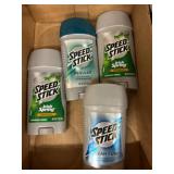 4 Speed Stick Deodorant Sticks