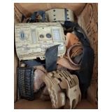 Box Lot of Holsters, Straps, and Accessories